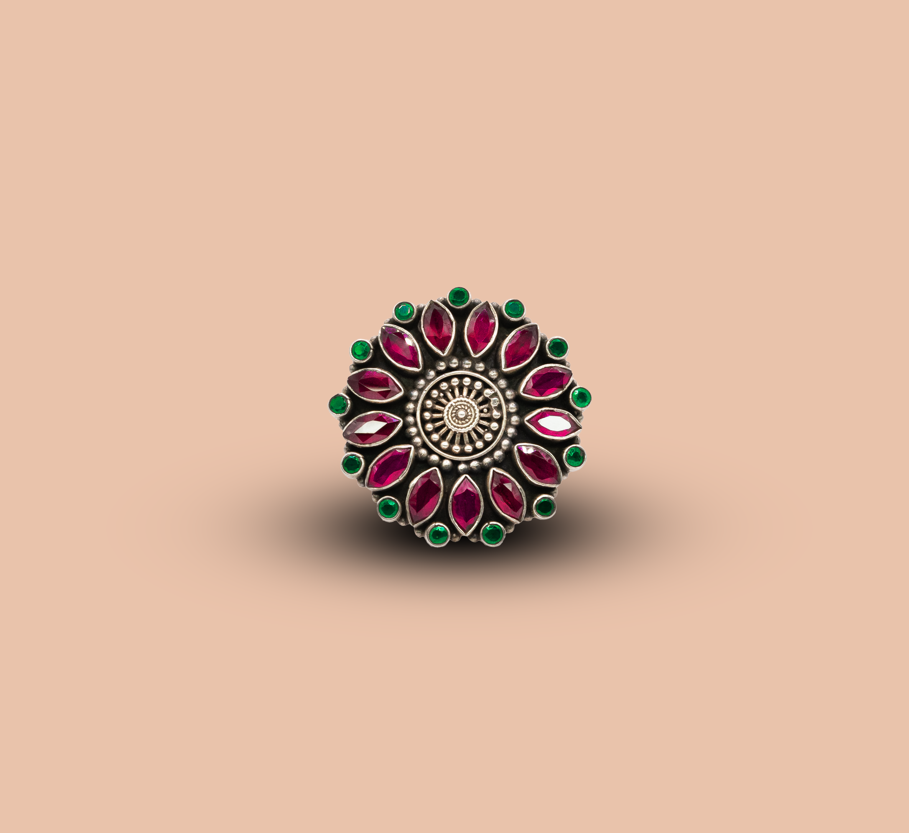 RINGS  OXIDISED COCKTAIL BIG